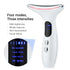 miqmi EMS Microcurrent Neck & Chin Lifting Device – LED Light, Vibration, Anti-Wrinkle Appearance