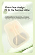 Selfika Cordless Lower Back Massager with Deep-Tissue Heat Therapy & Rechargeable Battery