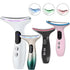 miqmi EMS Microcurrent Neck & Chin Lifting Device – LED Light, Vibration, Anti-Wrinkle Appearance