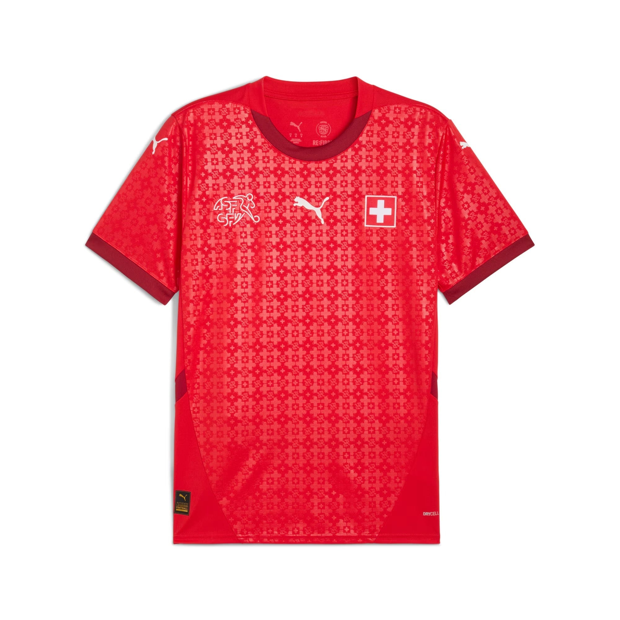 Switzerland National Team Selfika 2025/26 Custom Jersey - Red