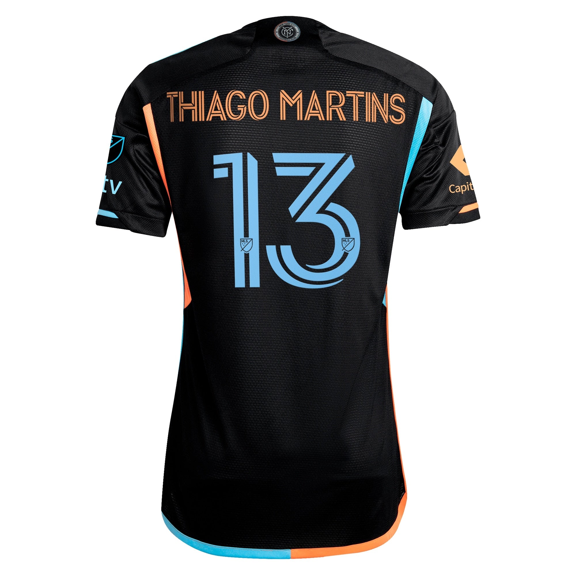 Thiago Martins New York City FC - 2024 24/7 Kit Player Jersey – Black