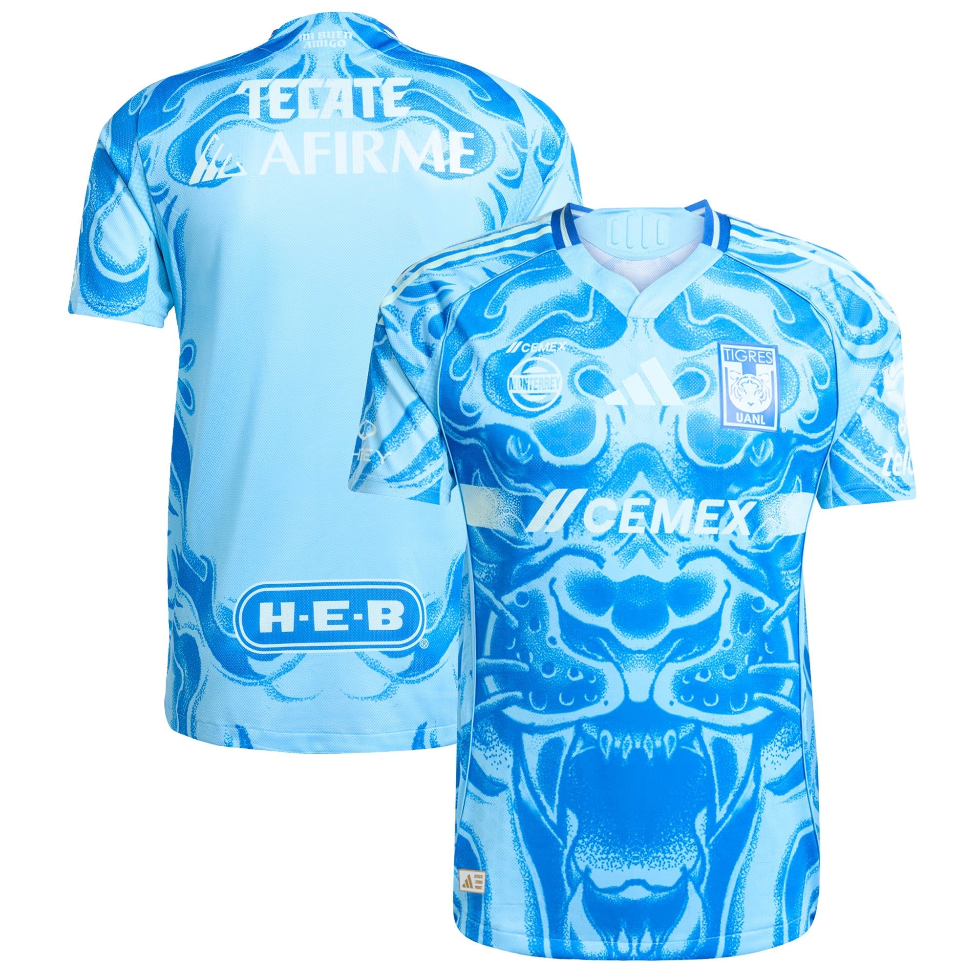 Tigres UANL Selfika 2025/26 Away Jersey - Blue