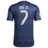Vini Jr. Real Madrid Selfika 2025/26 Away Player Jersey - Blue