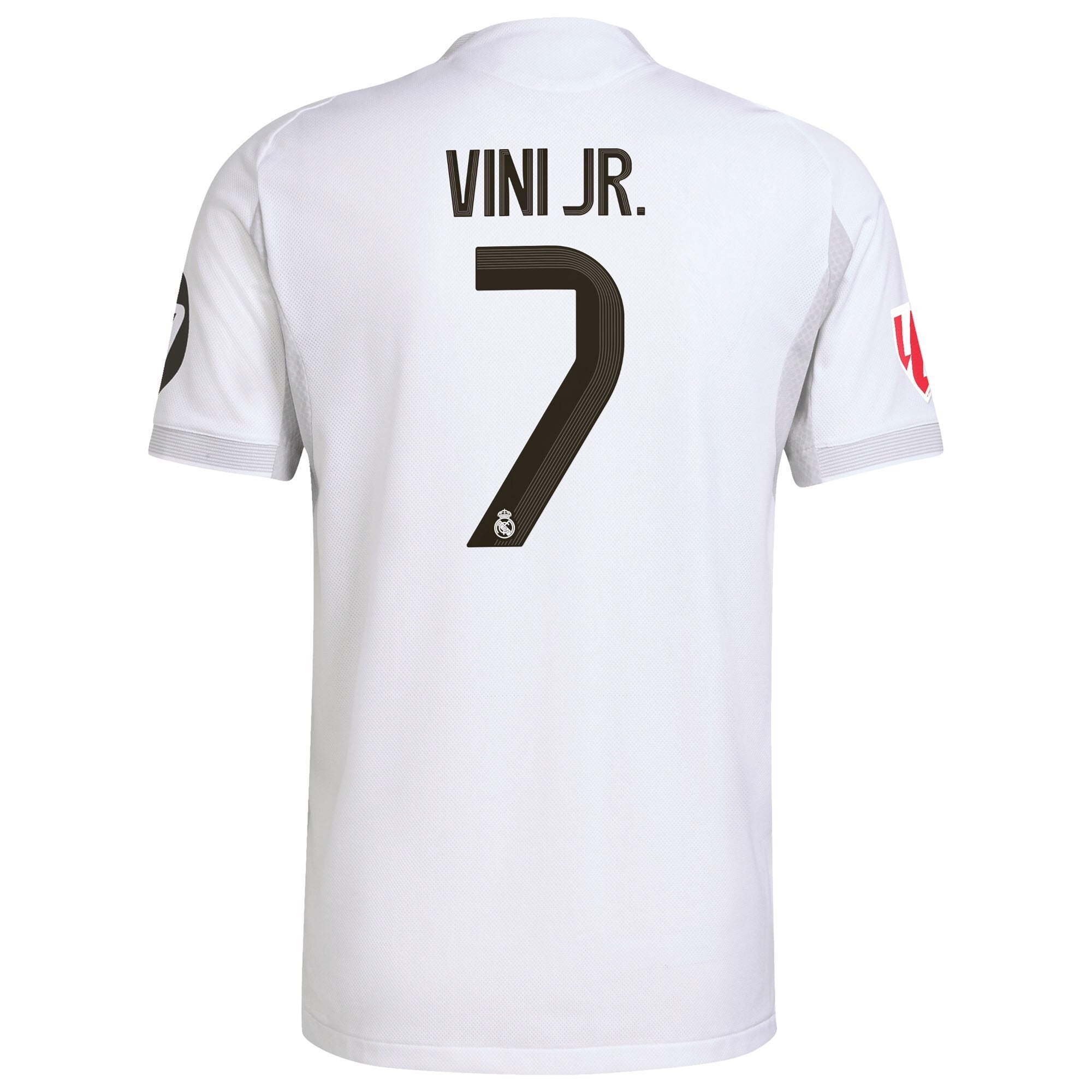 Vini Jr. Real Madrid Selfika 2025/26 Home Authentic Jersey - White