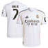 Vini Jr. Real Madrid Selfika 2025/26 Home Jersey - White