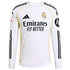 Vini Jr. Real Madrid Selfika 2025/26 Home Long Sleeve Jersey - White