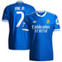 Vinicius Junior Real Madrid Selfika 2025/26 Third Player Jersey - Blue