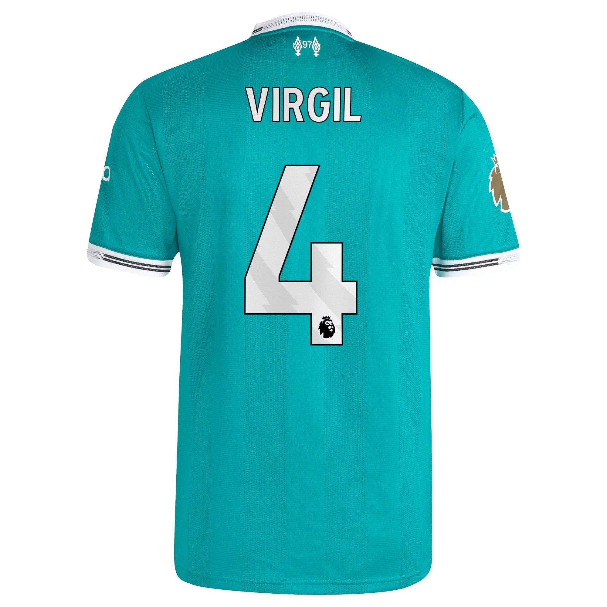 Virgil van Dijk Liverpool Selfika 2025/26 Third Player Jersey - Green